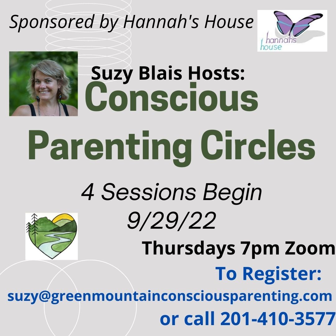 Suzy Blais workshops: Conscious Parenting