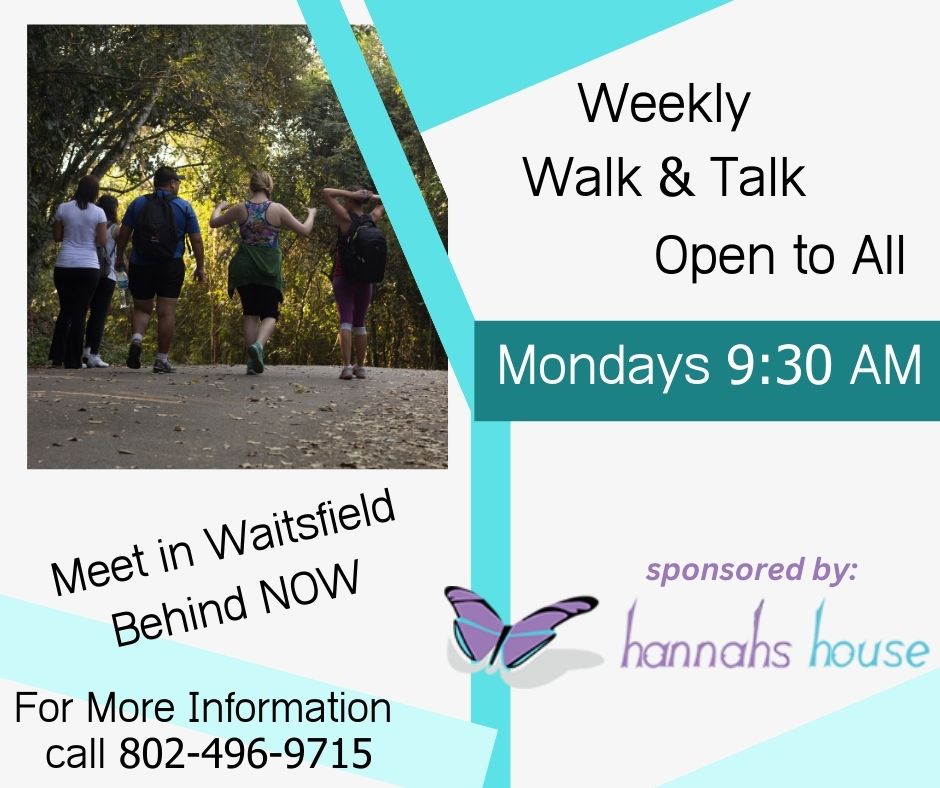 Weekly Walk & Talk with Hannah's House