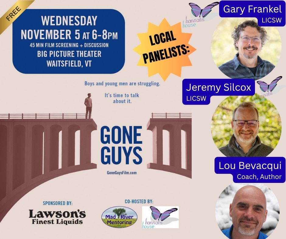 Gone Guys film screening and discussion at Big Picture in Waitsfield Vermont